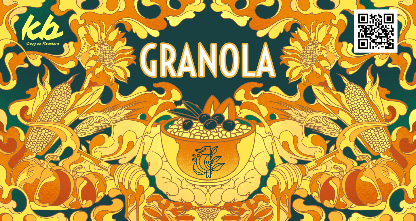 Granola de Saison - torréfié à Back in Black 1Kg