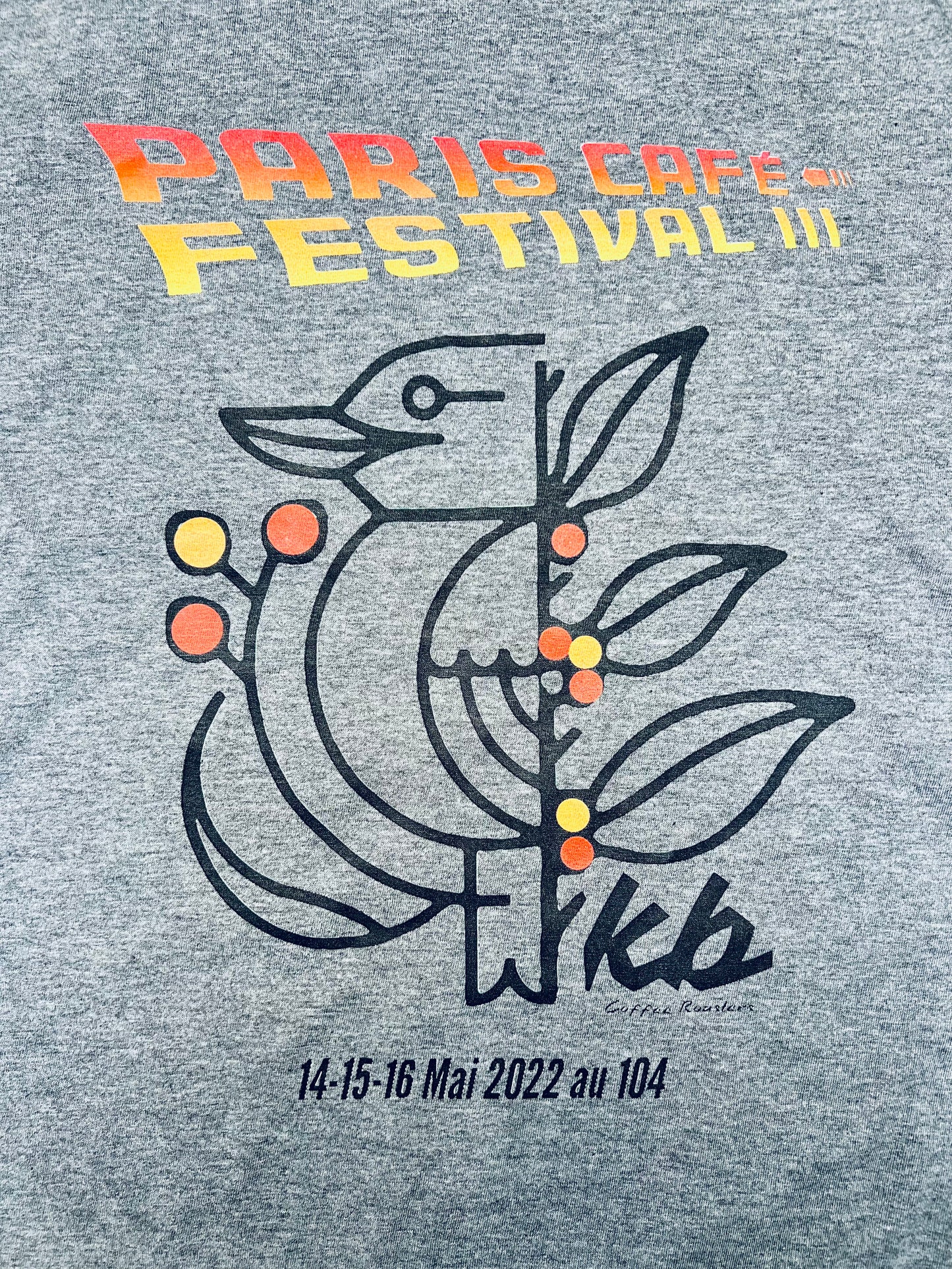 KB x Paris Cafe Festival 2022 Tee-Shirt - Edition Très Limité