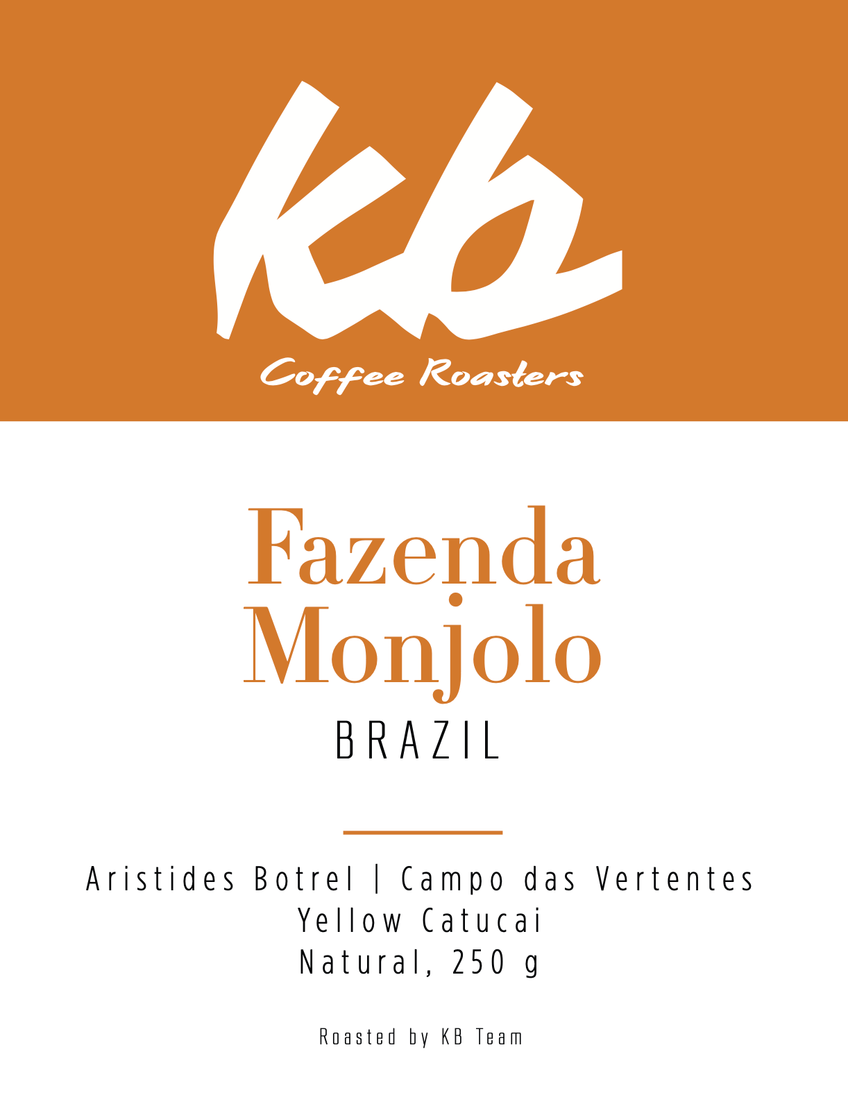 Espresso Brésil - Monjolo