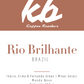 Espresso - Brésil - Rio Brilhante Mundo novo