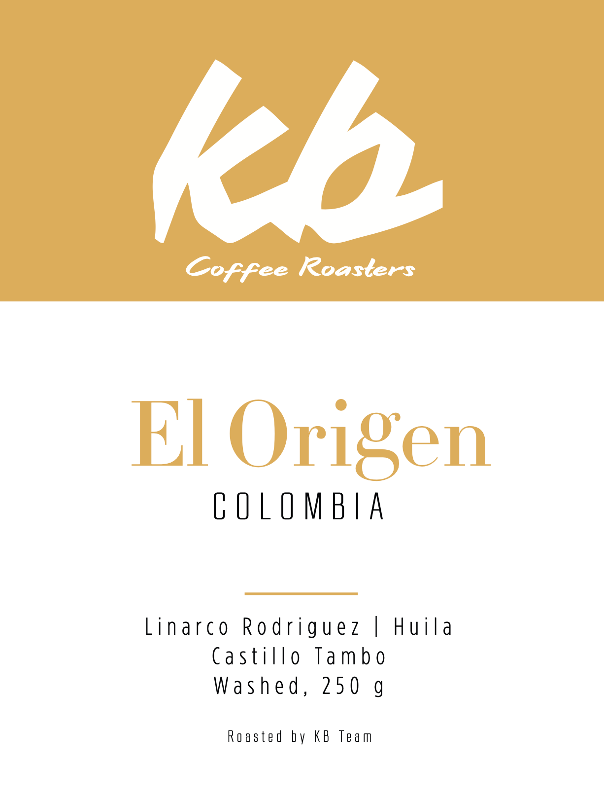 Photo of Espresso - Colombie - El Origen