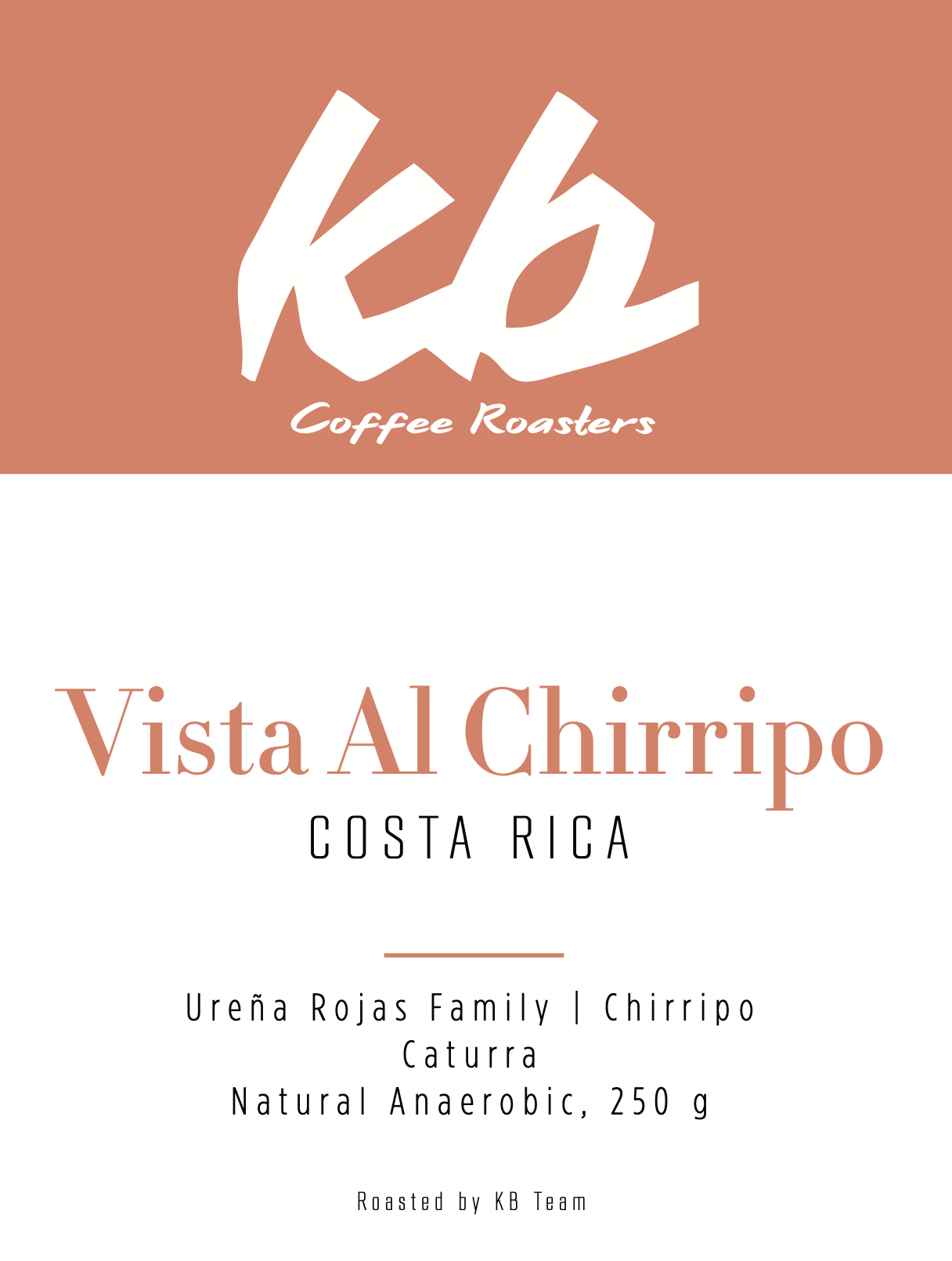 Espresso - Costa Rica - Vista Al Chirripo Anaerobic