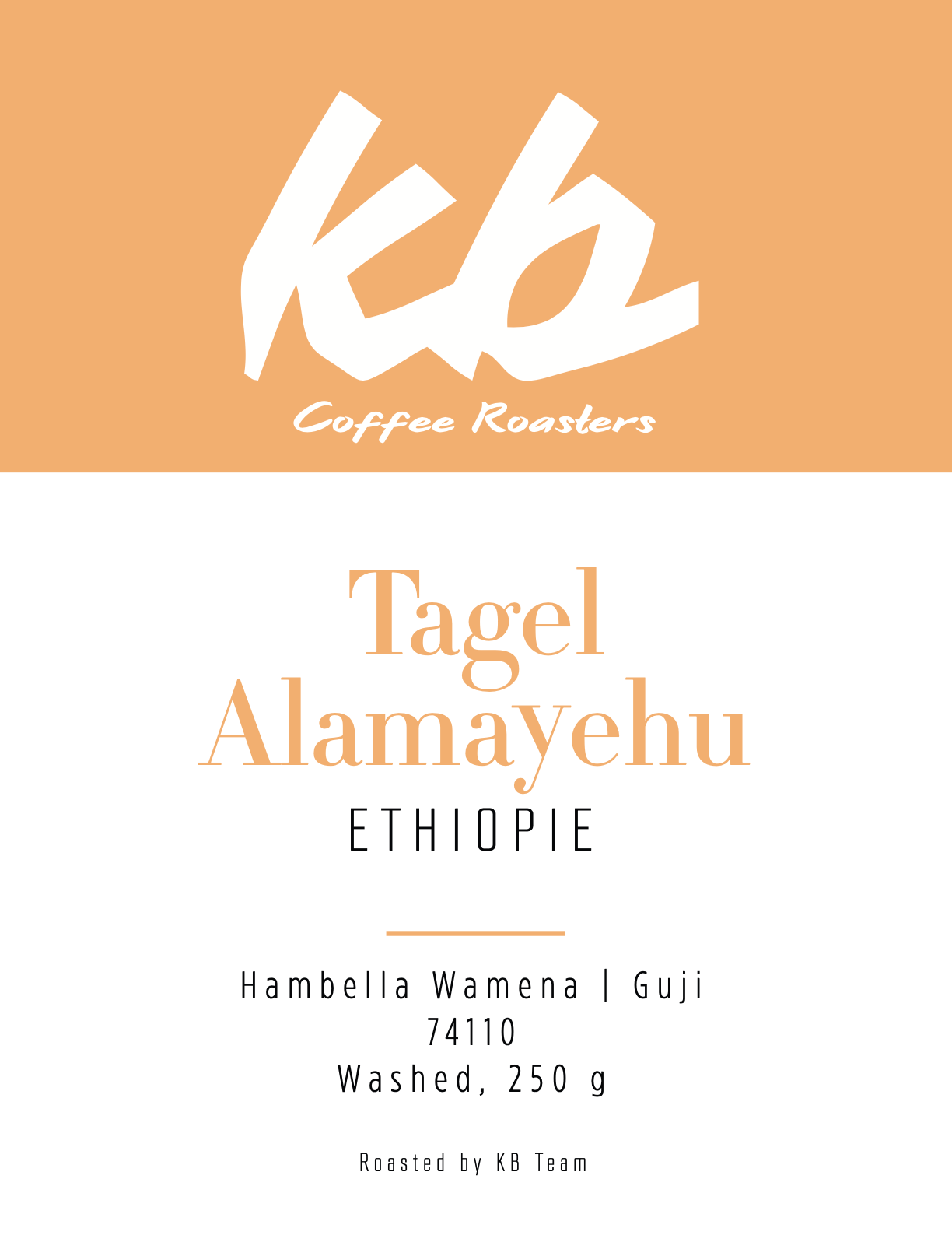 Ethiopie - Tagel Alamayehu