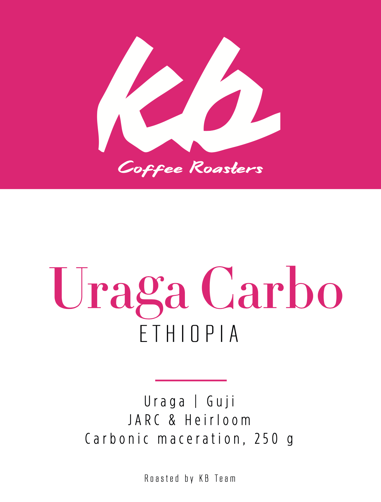 Photo of Espresso - Ethiopie - Uraga Carbo