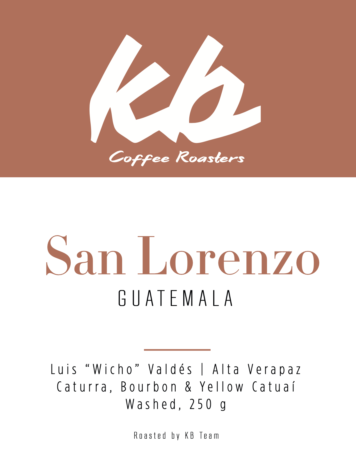 Photo of Espresso - Guatemala - San Lorenzo