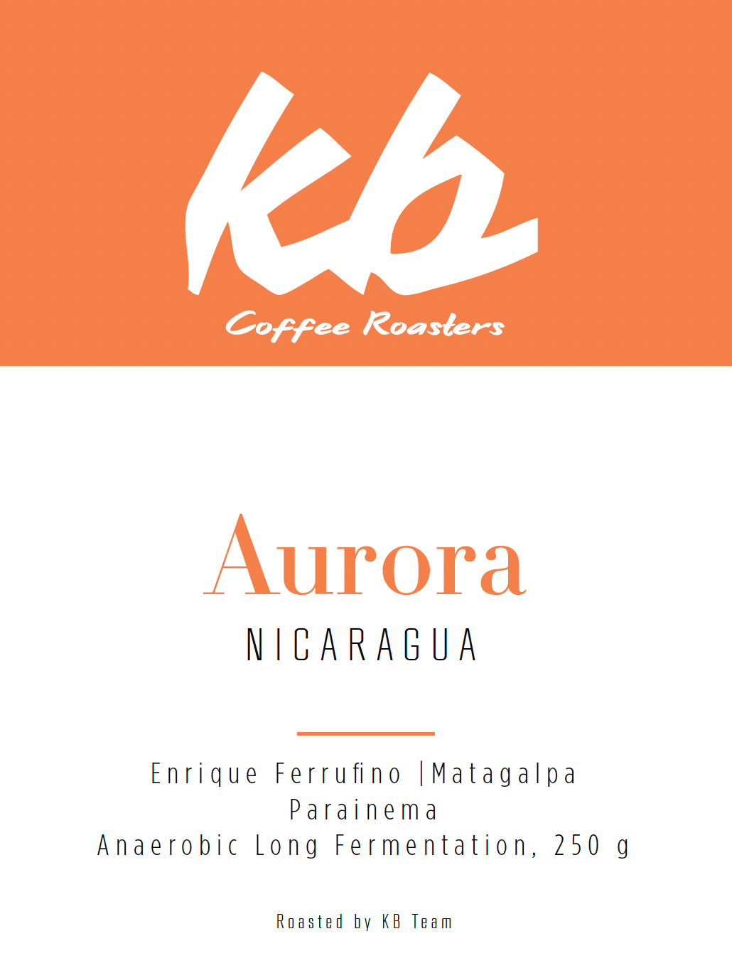 Espresso Nicaragua - Aurora Anaerobic