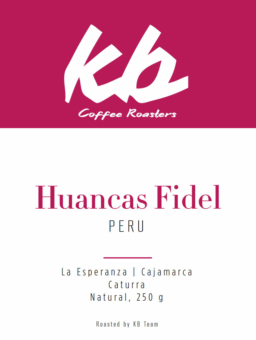 Peru - Huancas Fidel