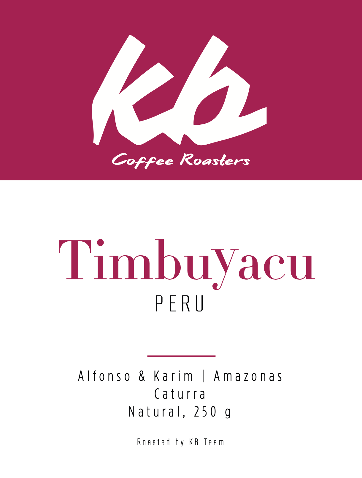 Peru - Timbuyacu